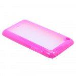 Wholesale Apple iPod Touch 4 Gummy Case (Pink)